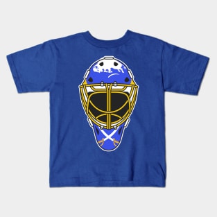 Tom Barrasso Sabres Goalie Mask Kids T-Shirt